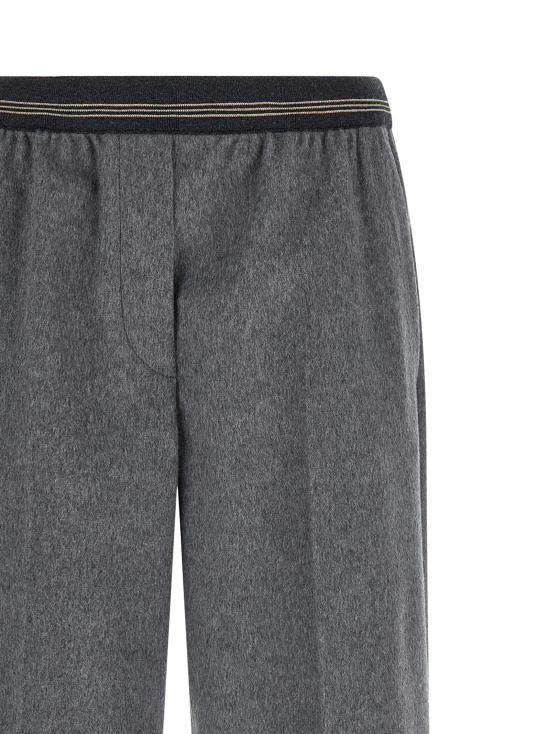 26SS 미우미우 스트레이트 팬츠 MP1948SOOO125QF0031 Gray - MIU MIU