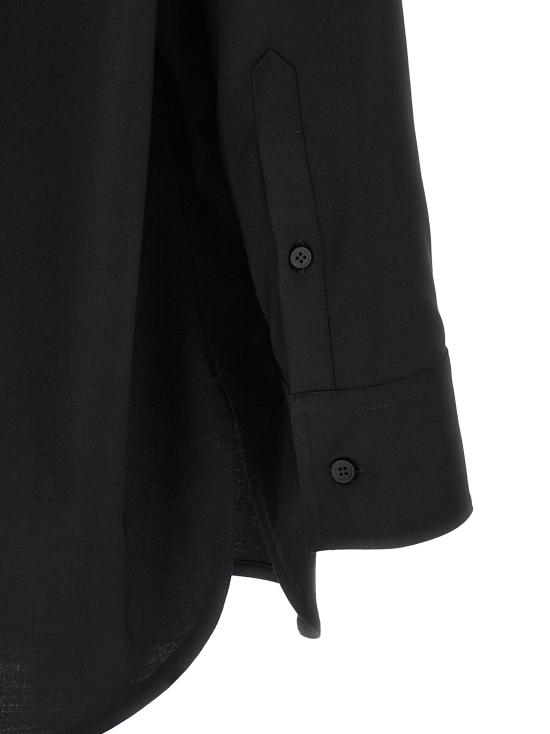 26SS MM6 메종마르지엘라 긴팔 셔츠 SH0DT0040M35733900 Black - MM6 MAISON MARGIELA