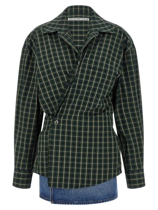 26SS 알렉산더 왕 숏 원피스 1WC1266937961E Green