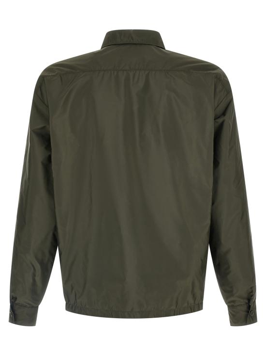 26SS 프라다 긴팔 셔츠 SC847SOOO1WQ9F0Z58 Green - PRADA