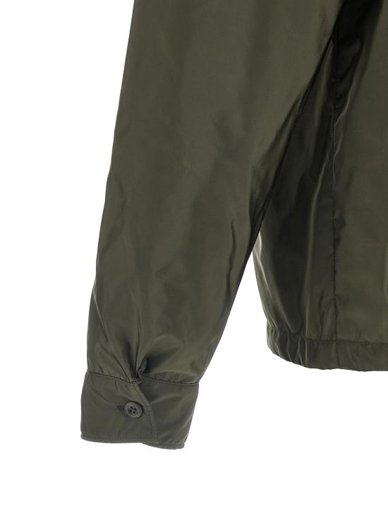 26SS 프라다 긴팔 셔츠 SC847SOOO1WQ9F0Z58 Green - PRADA