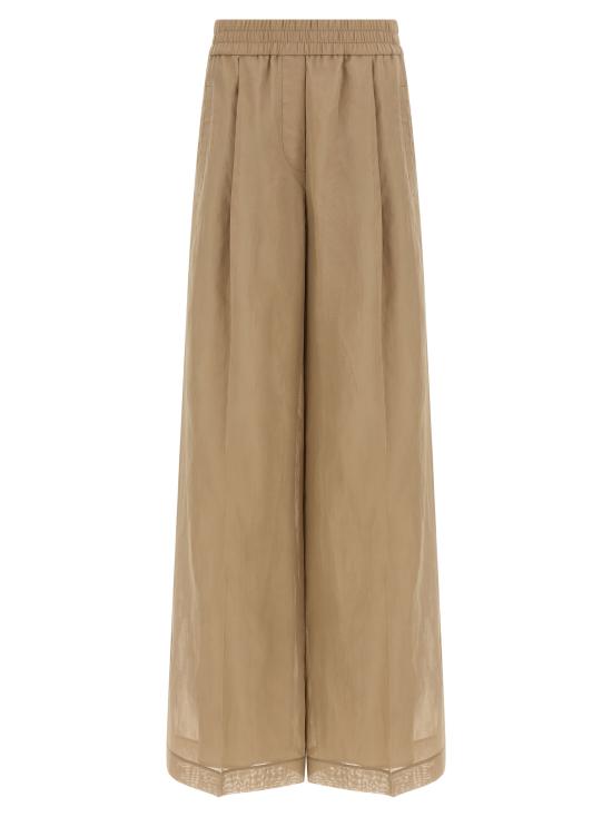 26SS 브루넬로 쿠치넬리 스트레이트 팬츠 M0F91P8742C8690 Beige