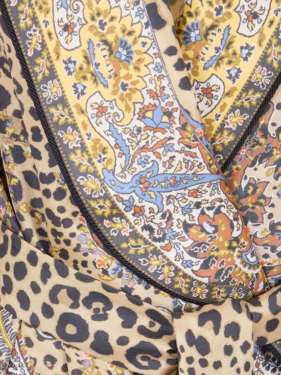 26SS 에트로 미디 원피스 WRBE0004 AKH46 X0826 PRINT BROWN MULTICOLOR - ETRO