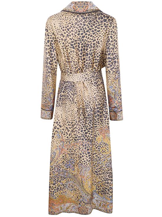 26SS 에트로 미디 원피스 WRBE0004 AKH46 X0826 PRINT BROWN MULTICOLOR - ETRO