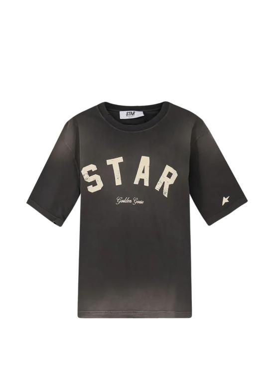 26SS 골든구스 반팔 티셔츠 GUP01873 P002419 60666 60666 CHARCOAL - GOLDEN GOOSE