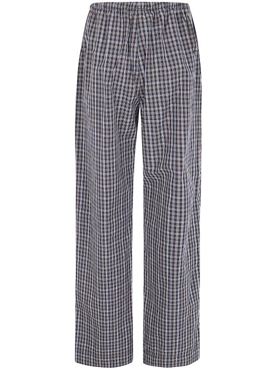 26SS 로에 스트레이트 팬츠 418 30 110 988 520 BLACK BROWN CHECK - ROHE