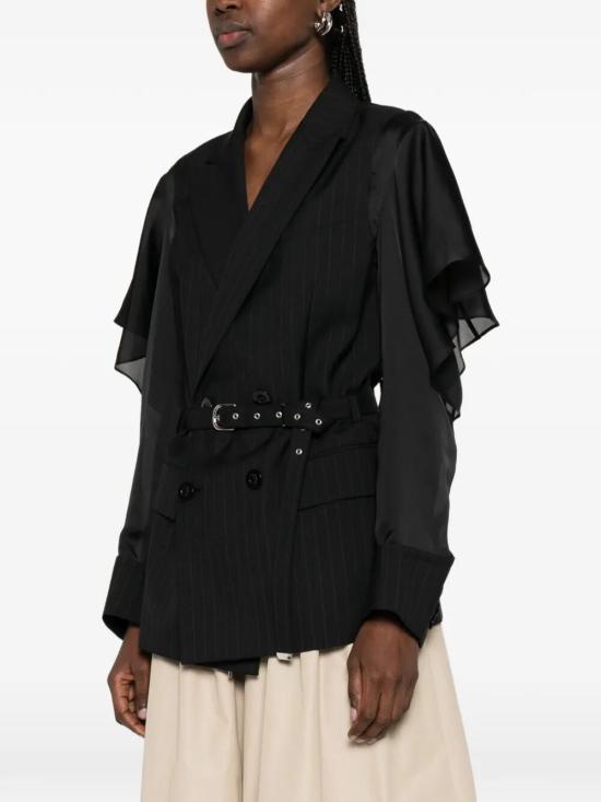 26SS 사카이 수트 자켓 26 08355 001 BLACK - SACAI