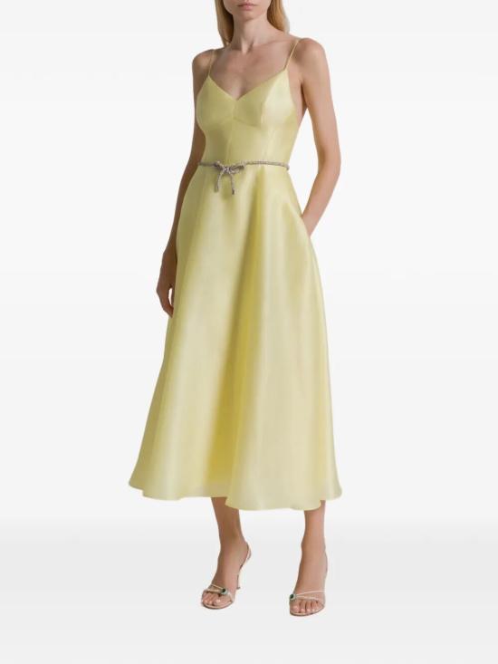 26SS 알베르타 페레티 미디 원피스 0407 1619 0024 YELLOW - ALBERTA FERRETTI