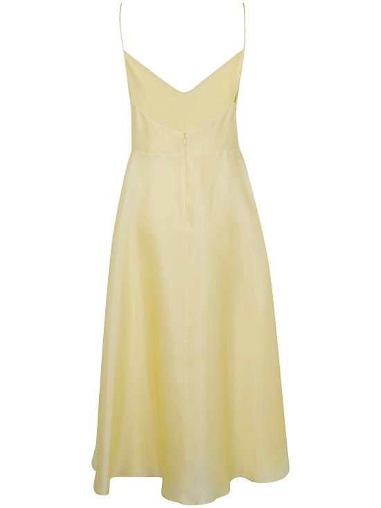 26SS 알베르타 페레티 미디 원피스 0407 1619 0024 YELLOW - ALBERTA FERRETTI