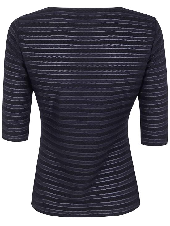 26SS 엠포리오 아르마니 스웨터 EW003583 AF21216 FC027 FANCY BLACK BLACK - EMPORIO ARMANI