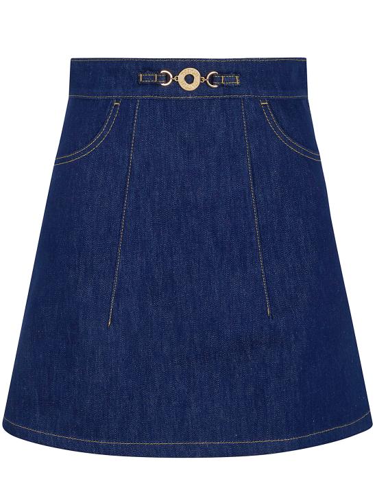 26SS 파투 숏 스커트 SK0420008 602D RODEO BLUE