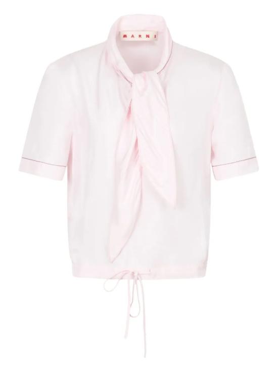 26SS 마르니 블라우스 TTMA0439A1 UTVA53 00C02 ROCK SALT - MARNI