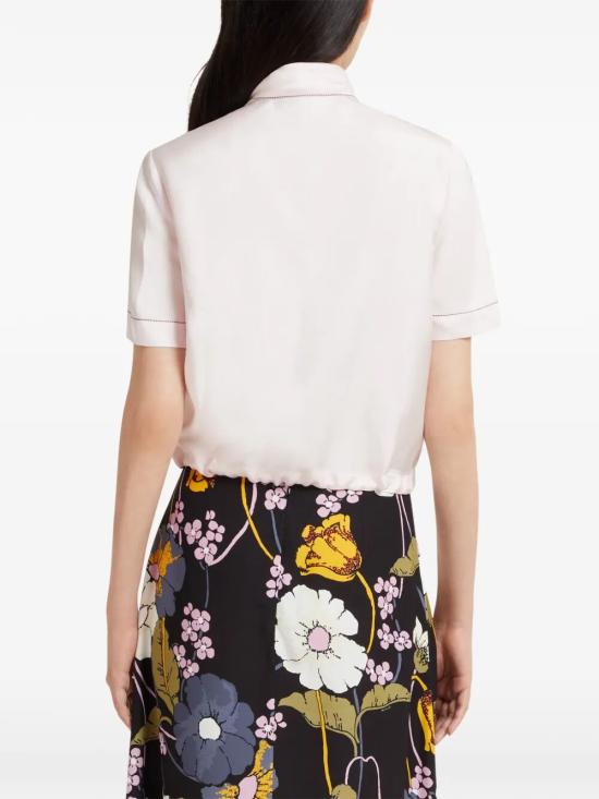 26SS 마르니 블라우스 TTMA0439A1 UTVA53 00C02 ROCK SALT - MARNI