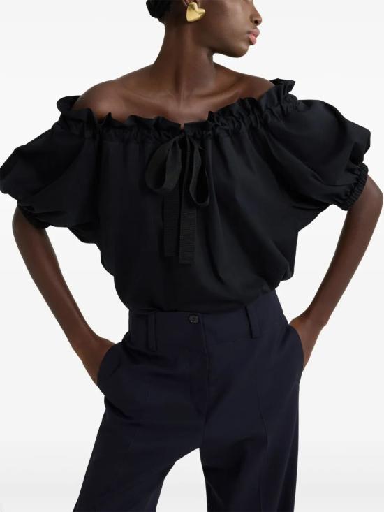 26SS 파투 블라우스 JE1399999 098 999B BLACK - PATOU