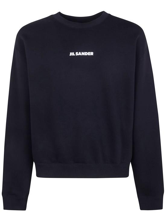 26SS 질샌더 긴팔 티셔츠 J22GU0148 J20128 001 BLACK