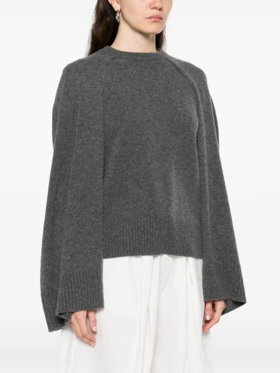 26SS 토템 케이프 261 WRT0635 YA0235 083 DARK GREY MELANGE - TOTEME