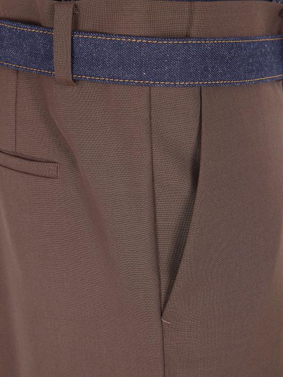 26SS 사카이 스트레이트 팬츠 26 03903M 633 BROWN INDIGO - SACAI