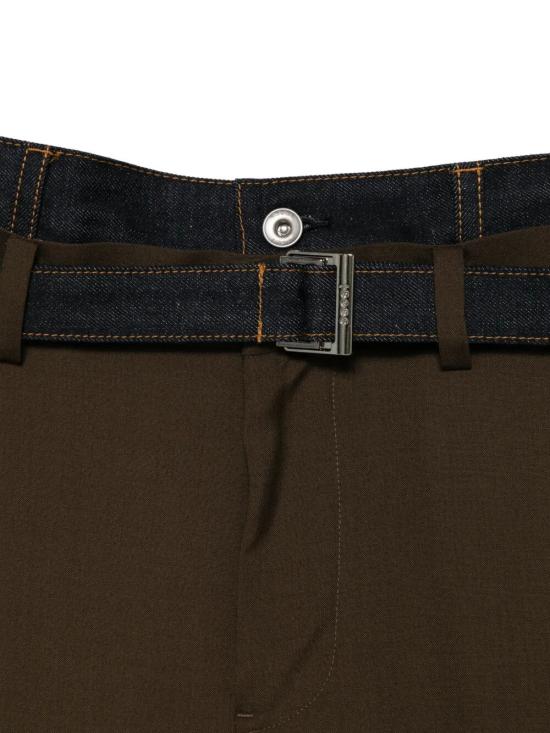 26SS 사카이 스트레이트 팬츠 26 03903M 633 BROWN INDIGO - SACAI