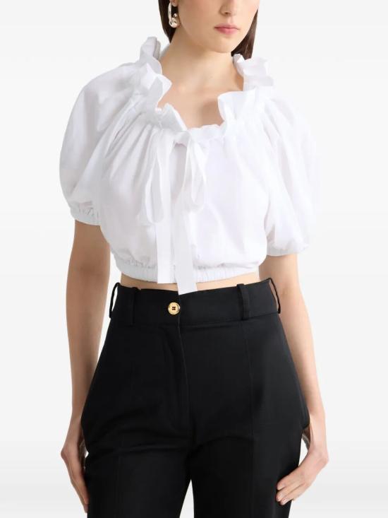 26SS 파투 블라우스 JE2209999 001W WHITE - PATOU