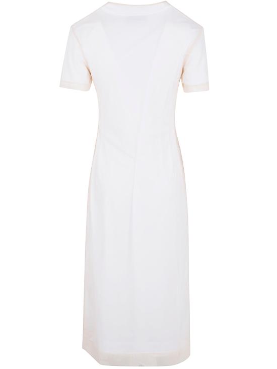 26SS 시몬로샤 롱 원피스 7444B 0553 WHITE NUDE PEARL - SIMONE ROCHA