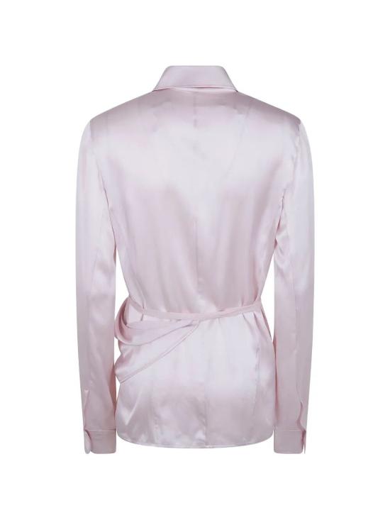 26SS 앤 드뮐미스터 셔츠 B0013790 FA134 305 PALE ROSE - ANN DEMEULEMEESTER