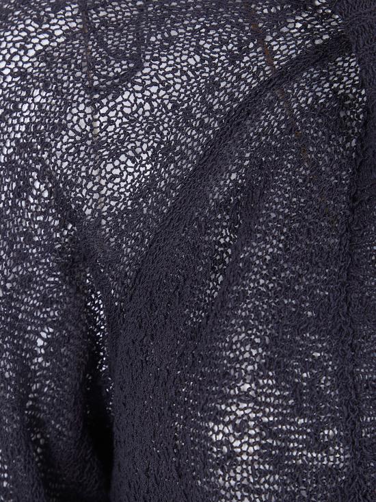 26SS 앤 드뮐미스터 스웨터 B0013758 KN084 099 BLACK - ANN DEMEULEMEESTER