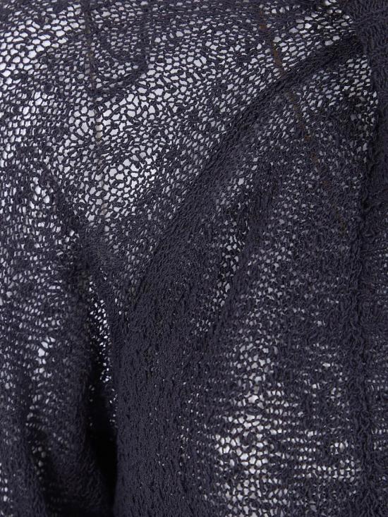 26SS 앤 드뮐미스터 스웨터 B0013758 KN084 099 BLACK - ANN DEMEULEMEESTER