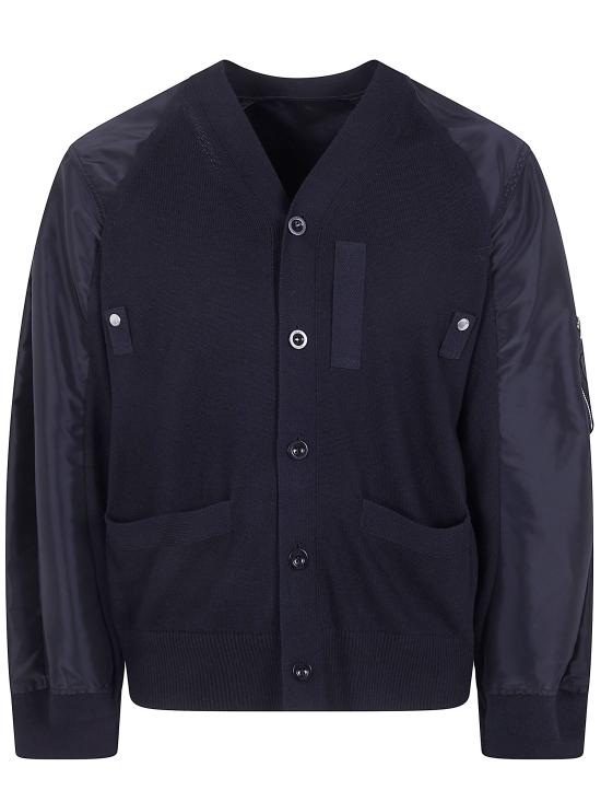 26SS 사카이 가디건 26 03940M 001 BLACK