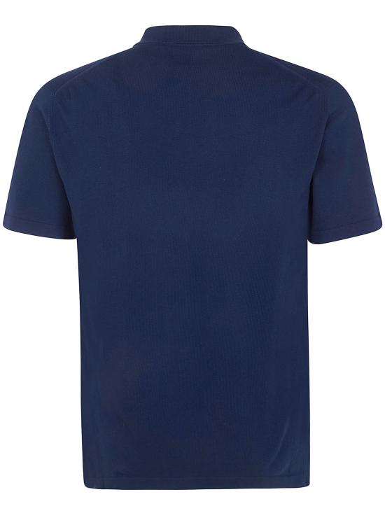 26SS 돈답 폴로 티셔츠 UT122 M00699U PTR 098 898 COBALT BLUE - DONDUP