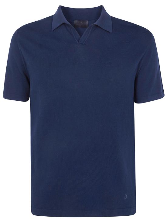 26SS 돈답 폴로 티셔츠 UT122 M00699U PTR 098 898 COBALT BLUE