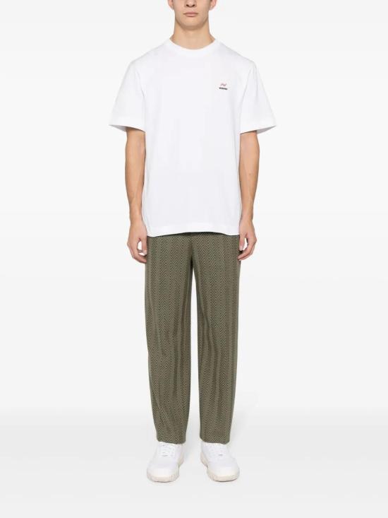 26SS 미소니 반팔 티셔츠 US23WL0KBJ00IE 14001 BRILLIANT WHITE - MISSONI