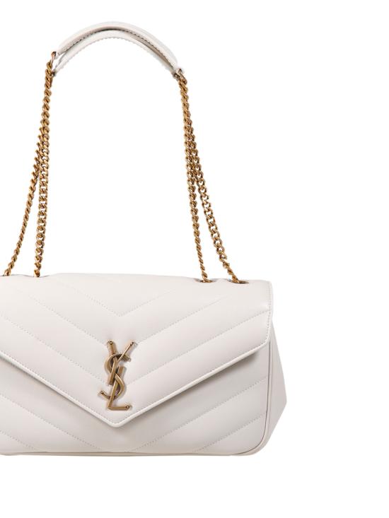 26SS 생로랑 루루 마틀라세 램스킨 미디움 숄더백 801439 AAEAX 9207 CREMA SOFT - SAINT LAURENT