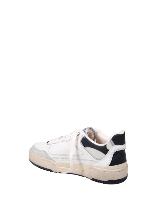26SS 골든구스 FORTY 2 스니커즈 GMF00630 F005745 11395 WHITE BLACK BEIGE - GOLDEN GOOSE
