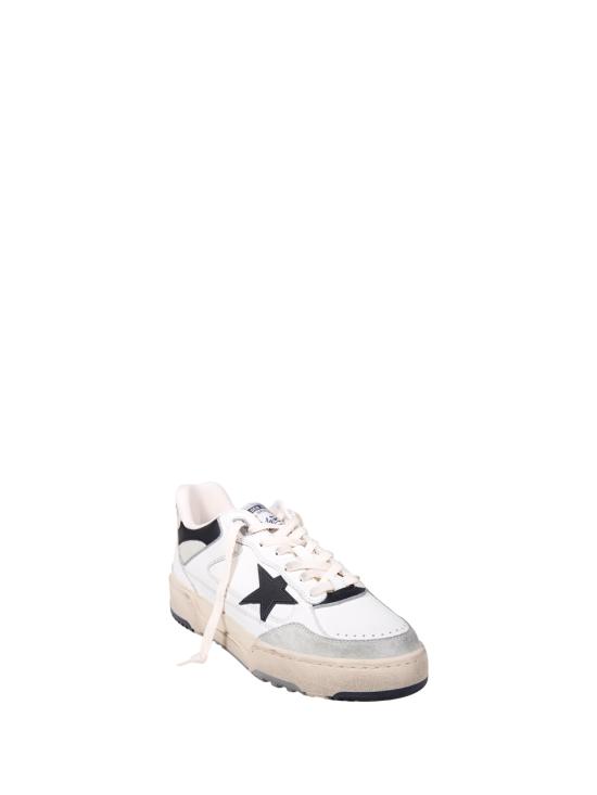 26SS 골든구스 FORTY 2 스니커즈 GMF00630 F005745 11395 WHITE BLACK BEIGE - GOLDEN GOOSE