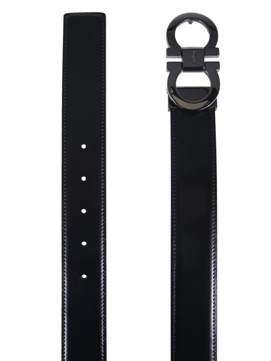 26SS 살바토레 페라가모 가죽 벨트 679535 644557 001 NERO AUBURN - SALVATORE FERRAGAMO