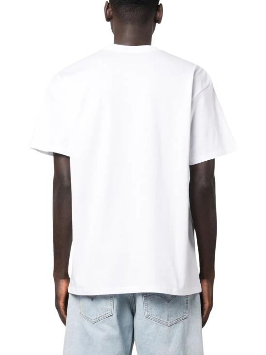 26SS 칼하트 반팔 티셔츠 I032128 1WZXX WHITE RED - CARHARTT