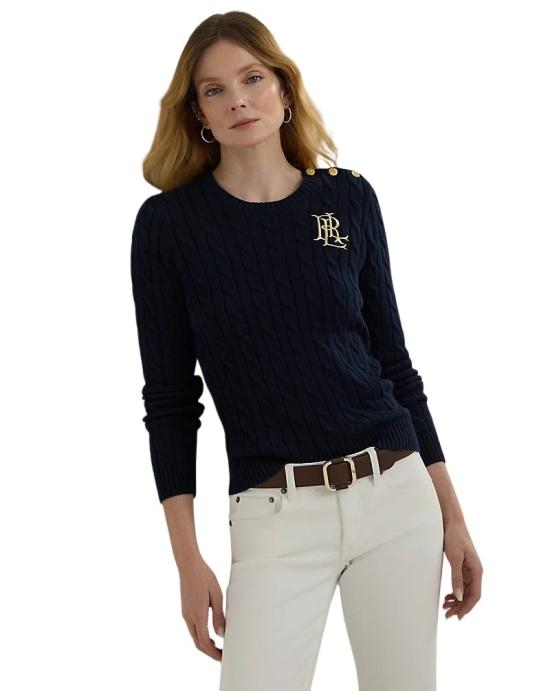 26SS 랄프 로렌 스웨터 200932223003 LAUREN NAVY - RALPH LAUREN