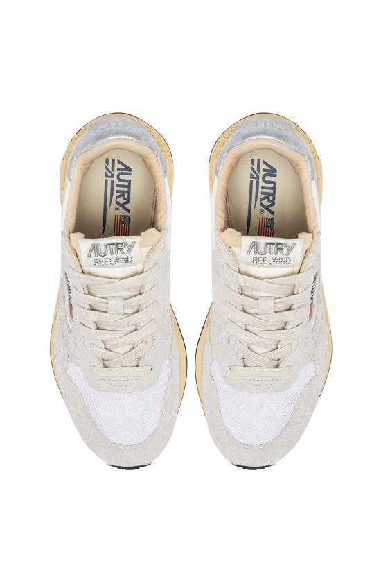 26SS 오트리 릴윈드 스니커즈 WWLWMU01 WHT SILV - AUTRY