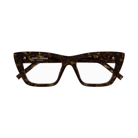 25FW 생로랑 안경 SL 276 MICA OPT 004 HAVANA HAVANA TRANSPARENT