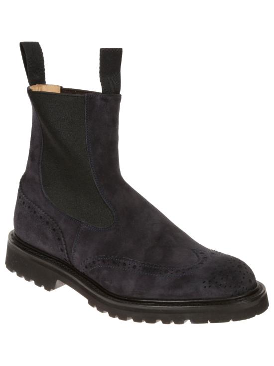 26SS 트리커즈 부츠 2754 38 NAVY CASTORINO - TRICKERS