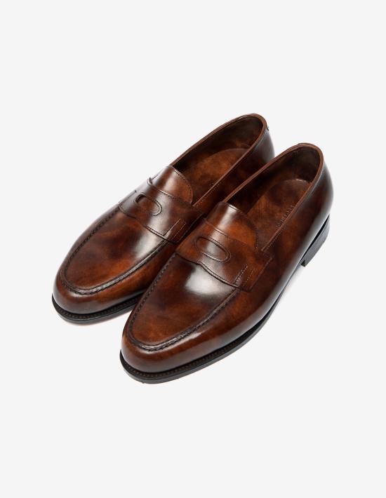 26SS 존롭 로퍼 LOPEZ MUSEUM E 2Y DARK BROWN - JOHN LOBB