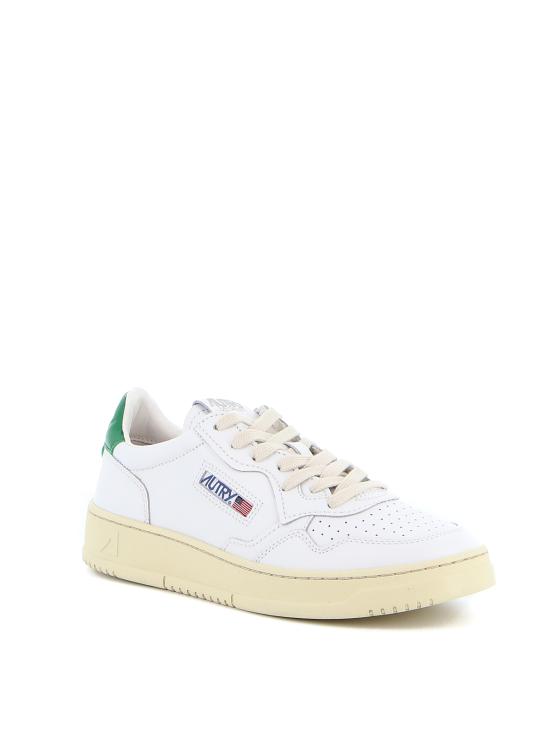 26SS 오트리 메달리스트 로우 스니커즈 AULMLL20 WHITE GREEN - AUTRY