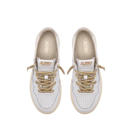 26SS 오트리 메달리스트 로우 스니커즈 AULWSW01 WHT WHT - AUTRY