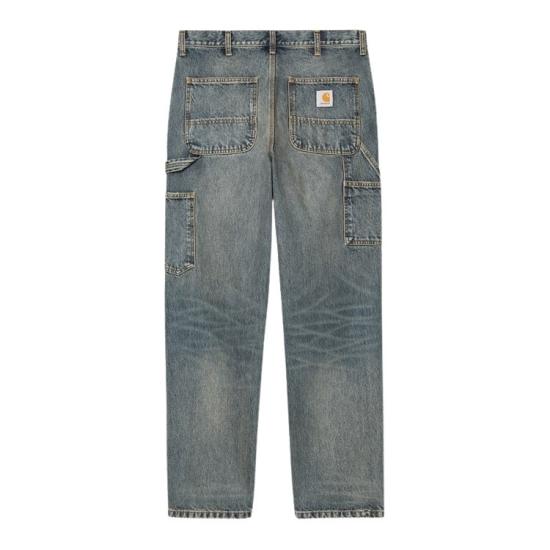 26SS 칼하트 스트레이트 팬츠 I032024 014Q BLUE - CARHARTT