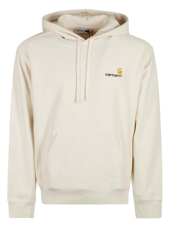 26SS 칼하트 아메리칸 스크립트 후드 티셔츠 I028279 05XX NATURAL