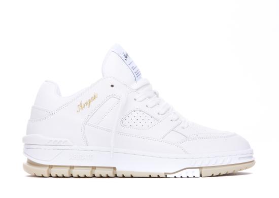 26SS 악셀 아리가토 스니커즈 F1571001 WHITE BEIGE White