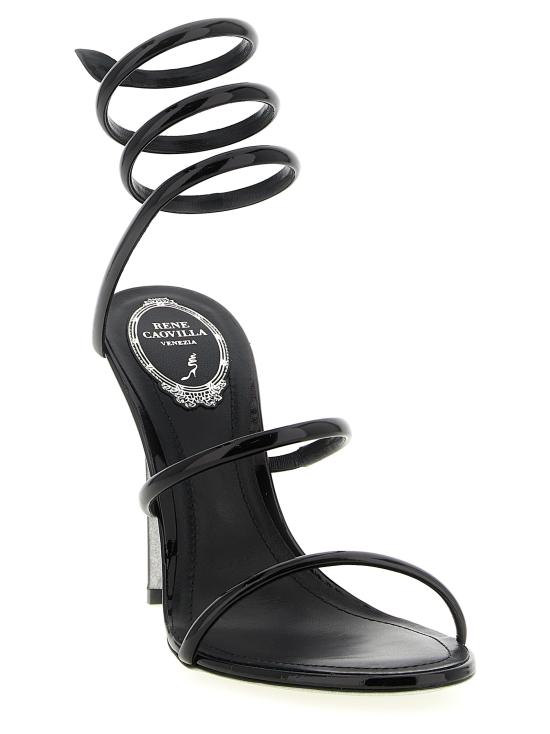 26SS 르네 카오빌라 샌들 C1235110500019999 Black - RENE CAOVILLA