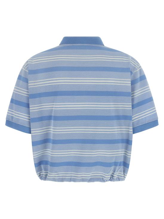 26SS 프라다 폴로 티셔츠 39609SOOO188QF0076 Light Blue - PRADA