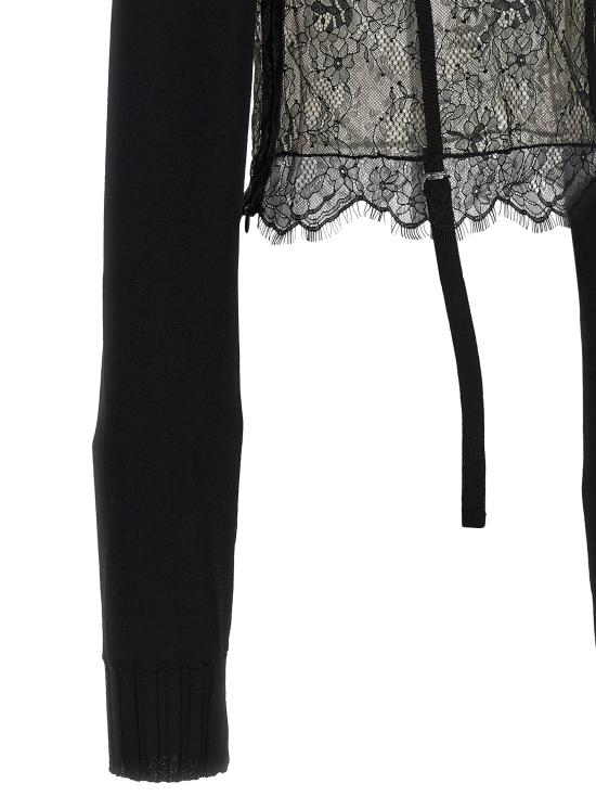 26SS 쥬세페 디 모라비토 가디건 06PSKNT3891640499 Black - GIUSEPPE DI MORABITO