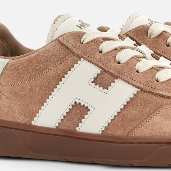 25FW 호간 스니커즈 HXW6470FB60UHK0MAC Brown - HOGAN